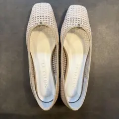 ⭐️最終お値下げ⭐️ルタロンフレンチスクエアカットワークミュール