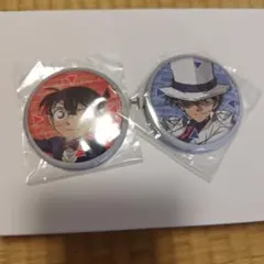 コナン・怪盗キッド 缶バッジセット