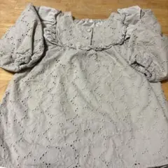 花柄刺繍 ブラウス 100cm