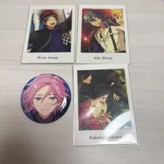 あんスタ Crazy:B ぱしゃっつ3枚+缶バッジセット