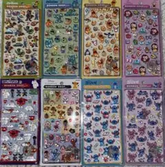 ディズニー ボンボンドロップシール 国内正規品 コンプリート ８枚セット