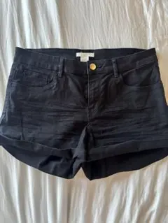 新品未使用H&Mブラック ショートパンツ EUR 36