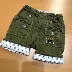 ミキハウス　ダブルビー　ハーフパンツ　パンツ　半ズボン　80