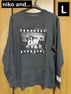 niko and... フォトロングTシャツ L