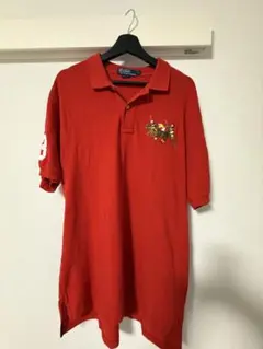 Polo by Ralph Lauren レッド ポロシャツ L