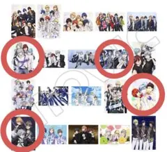 うたプリ カルナイ キングダム 寿嶺二 美風藍 カミュ 黒崎蘭丸 ブロマイド