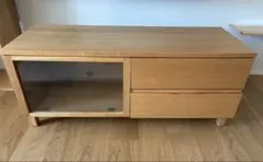 廃盤レア 無印良品 脚付 木製AVラック タモ材 幅110cm SE11TV - メルカリ