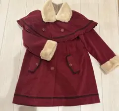 axes femme kids ケープ付きコート 140