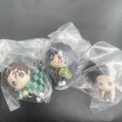 鬼滅の刃 無限城編 つまんでつなげてますこっと ボールチェーン 3個セット