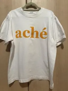 Doudou ロゴプリントTシャツ ホワイト
