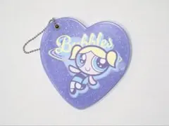 パワーパフガールズ ガシャココ ノベルティ スライドミラー バブルス