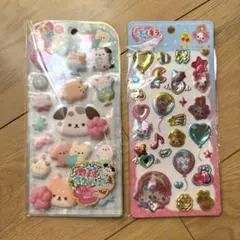 もちプニュー 肉球シール まじかるみゅーちゃん ２枚セット