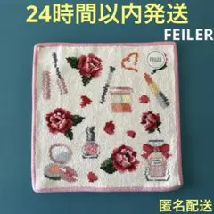 FEILER エターナルヒロイン　ハンカチ　新品★フェイラー正規品★ピンク★#①