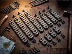 M-LOK レール 20mm ピカティニー 3/7/13スロット12枚セットのサムネイル