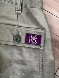 GUNG HO ベイカーパンツ ワークパンツ オリーブのサムネイル