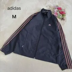 【adidas アディダス】トラック ジャケット ジャージ ブラック Mサイズのサムネイル