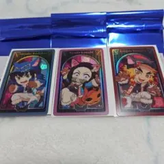 ハロウィン2025 メタリックカード　鬼滅の刃