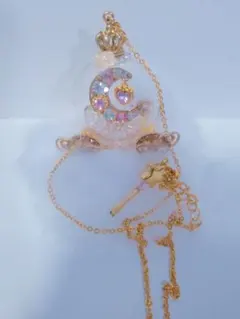 cocotte ガラスドーム ネックレス 三日月 - メルカリ