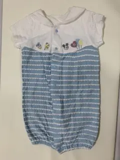 美品★ディズニー　2wayオール　50〜60★新生児サイズ　ミッキー