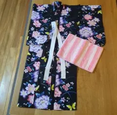 子供用 浴衣 帯 下駄 3点セット 140〜145センチ 三勝 - メルカリ