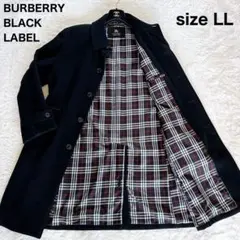 【BURBERRY BLACK LABEL】コート カシミヤ混 ブラック LLのサムネイル