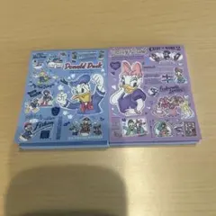 ディズニー メモ帳 ドナルドダック デイジーダック ディズニーリゾート