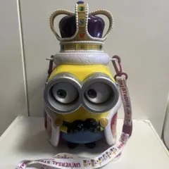 ミニオン 王冠付き ストラップ付き