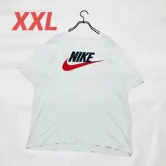 ケ*ウ様 NIKE ナイキ Tシャツ XXLサイズ ホワイト×レッドロゴ スウッ