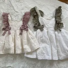 花柄刺繍のチュニック
