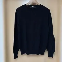 UNIQLO U 3Dクルーネックセーター　Lサイズ　ブラック