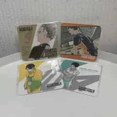 ハイキュー ハイキュー展 コースター 山口 木兎 佐久早 岩泉