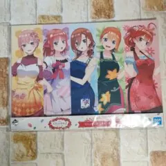 五等分の花嫁　一番くじ　ラストワン賞　キャンバスボード