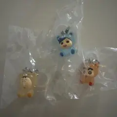 クレヨンしんちゃんめじるしチャーム しんちゃん ぼーちゃん かざま3点セット