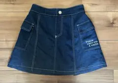 デニム　スカート　キュロット　140センチ
