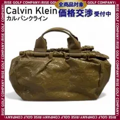 Calvin Klein カルバンクライン ハンドバッグ ブラウン