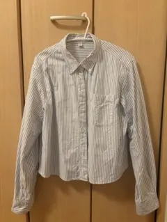GU シャツ ボーダー