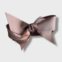 パーティアレンジヘアに⚪︎ ボリューム リボン バレッタ