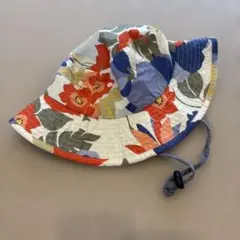 花柄ハット