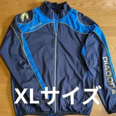 DIADORA ネイビー/ブルー ジャケット サイズO