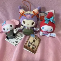 サンリオキャラクターズ ぬいぐるみマスコット3種セット