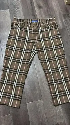 BURBERRY BLUE LABEL チェック柄パンツ 38