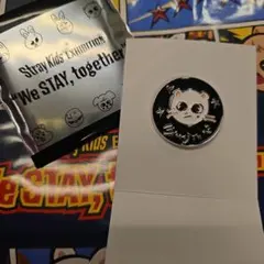スキズ 展覧会 ヒョンジン ジニレット ピンバッチ