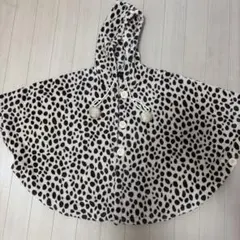 ヒョウ柄　ポンチョ M