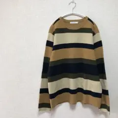 【SEVENDAYS=SUNDAY】多色 ストライプ セーター Mサイズ