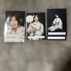 大沼晶保 櫻坂46 2024年 浴衣 生写真 3種 - メルカリ