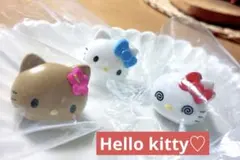 ハローキティ 喜怒⭐︎哀楽ファッションリングコレクション3個セット！