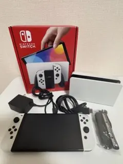 ニンテンドースイッチ　有機EL 中古 楽天市場】Nintendo 任天堂 Switch 有機ELモデル HEG-S-KAAAA 【中古
