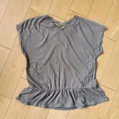Tシャツ　カットソー　フレンチ袖　キッズ　女の子　140cmのサムネイル