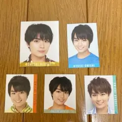 なにわ男子 大西流星 ジャニーズ Myojo デタカ 厚紙 5枚セット