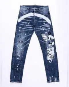 DSQUARED2 Tidy Biker Jean グラフィティプリントのサムネイル